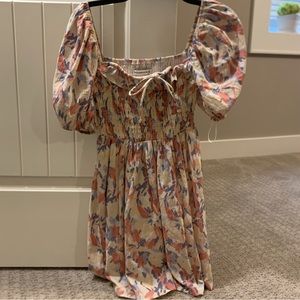 Abercrombie floral mini dress